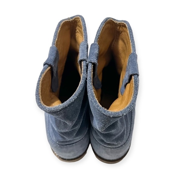 Isabel Marant Crisi Ankle Boots in Light Blue Suede, Size 36EU - Picture 9 of 15